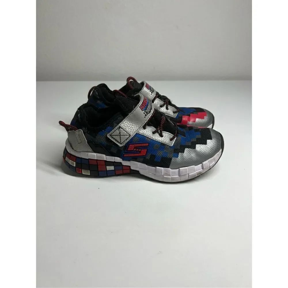 Sketchers - Kids' Mega-Craft PS multi-colored Trainer Sneakers - size 3Y